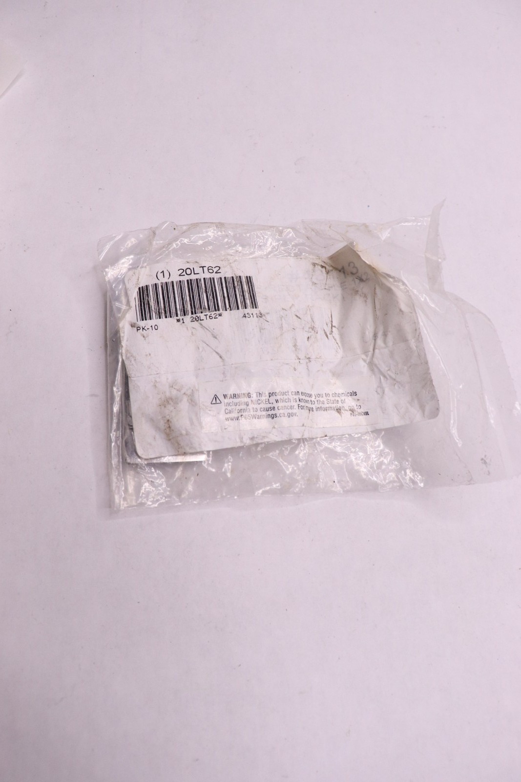 (10-Pk) C.H. Hanson Blank Tag Rectangle Stainless Steel 1″ x 2″ 20LT62