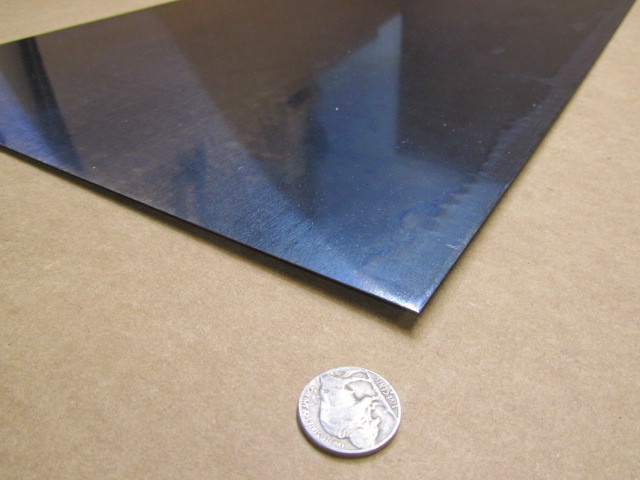 1095 Spring Steel Shim .012″ Thick x 12.0″ Wide x 48″ Long