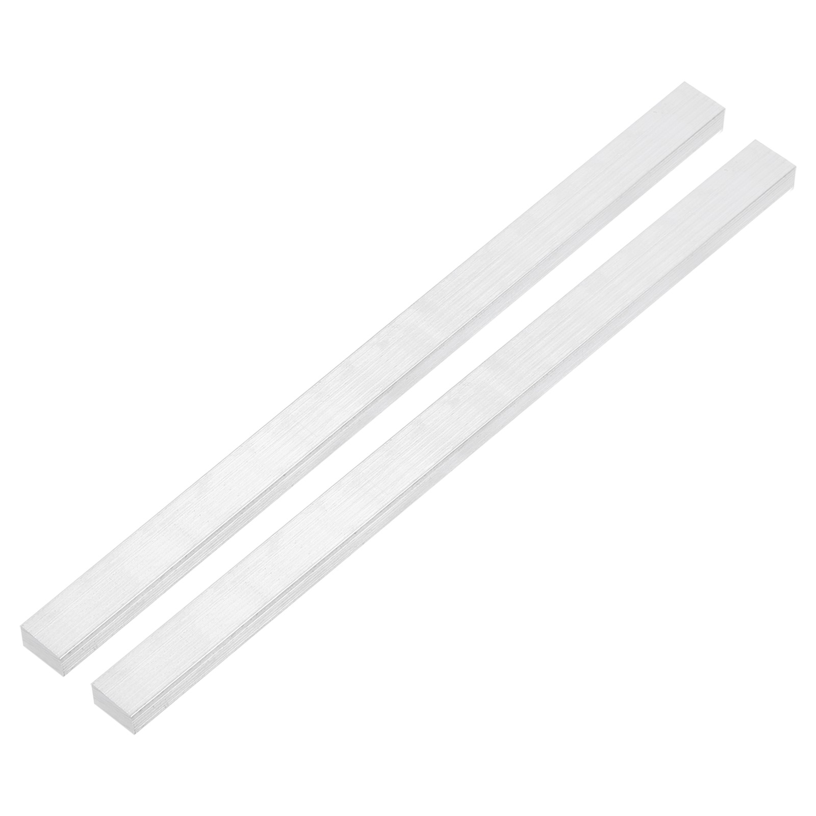 2Pcs Square 6063 Aluminum Flat Bar 5/16″ Thickness 3/4″ Width 12″ Length