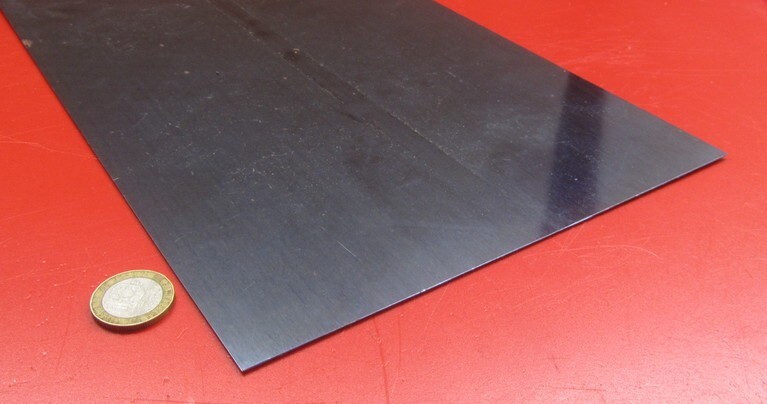 1095 Hard Blue Tempered Spring Steel Shim .030″ Thick x 8.00″ Wide x 24″ Long