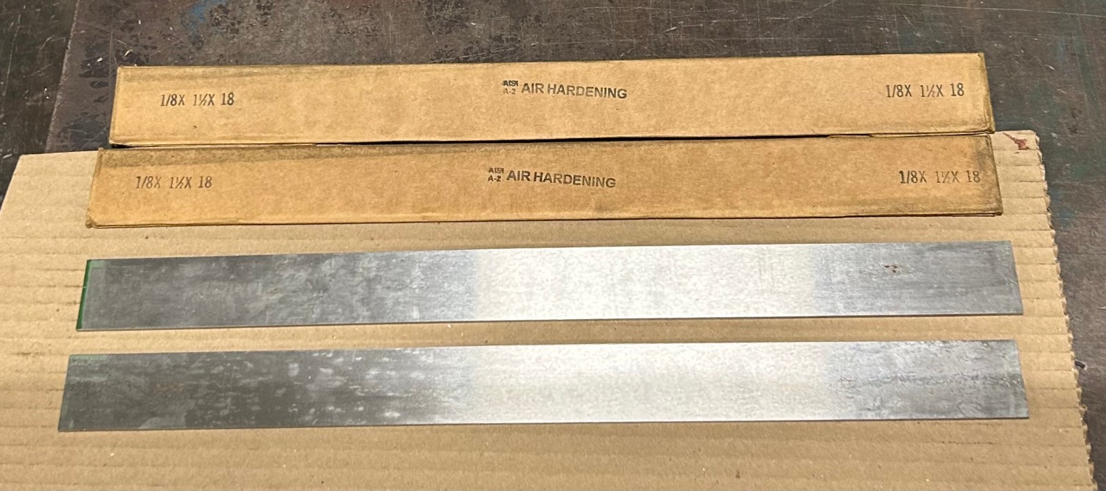 1/8 X 1-1/2 X 18″ A-2 Flat Ground Stock Regular Tolerance