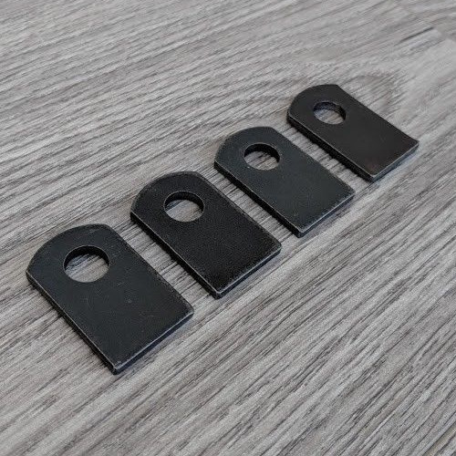 Steel Flat Tab Lock Brackets Weld On 1-1/2″ x 1″ 3/8 hole BULK – 1000 count BOX