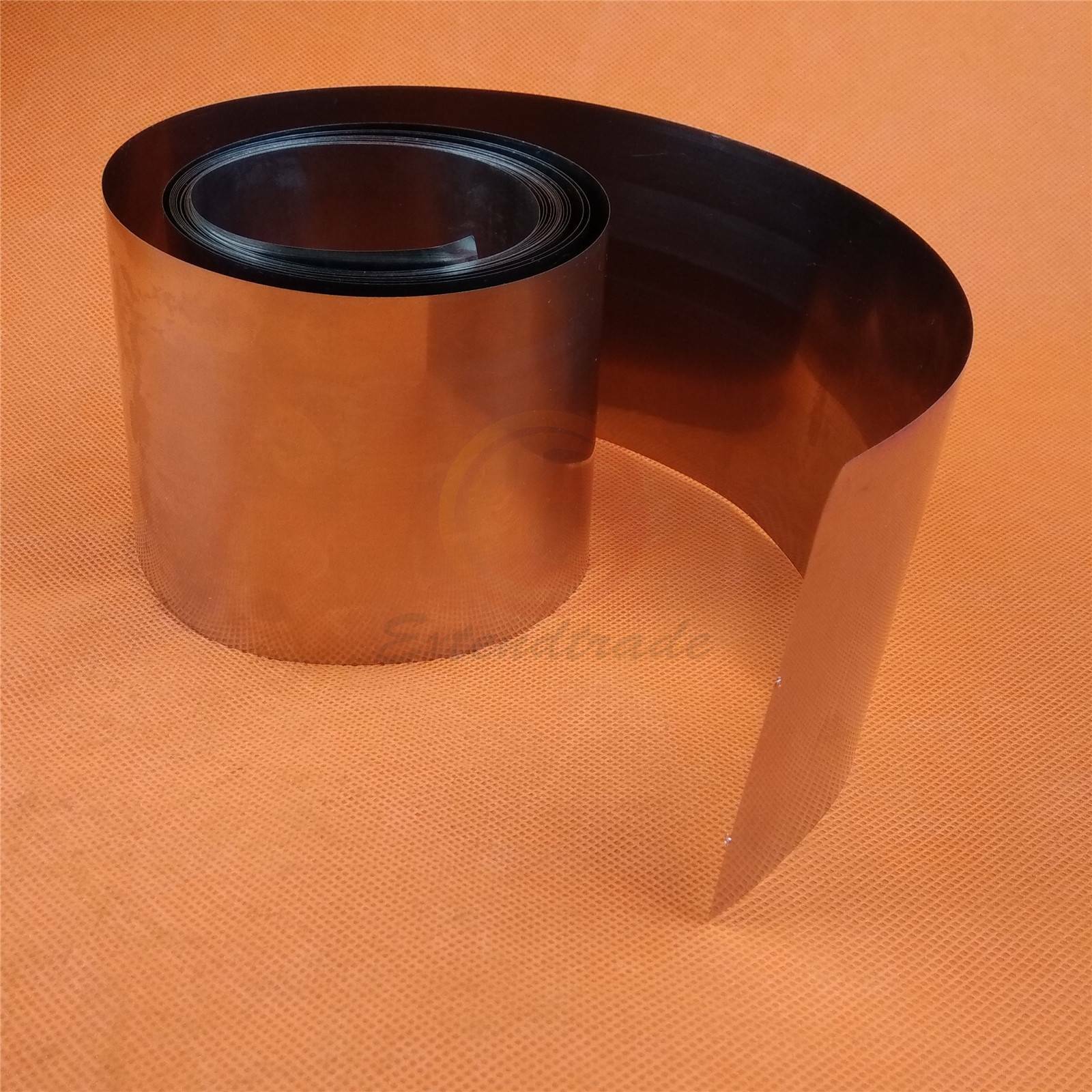 0.1mm x (95-100)mm x 1000mm Nickel Ni Metal Foil Thin Sheet