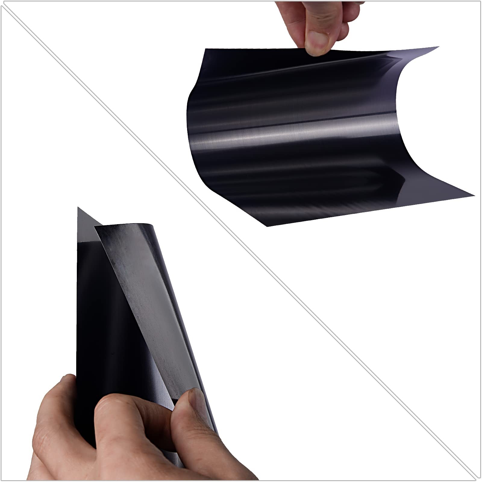 Carbon Steel Shim Stock Assortment 9 Pieces 6×12 inch Length Low Carbon