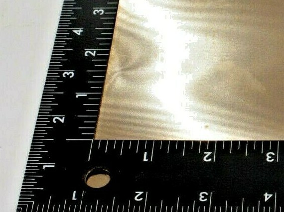 510 Phosphor Bronze 5% 0.010 Gauge ~3×3″ SAMPLE Clip Chip Scrap 2011 Coil NEW