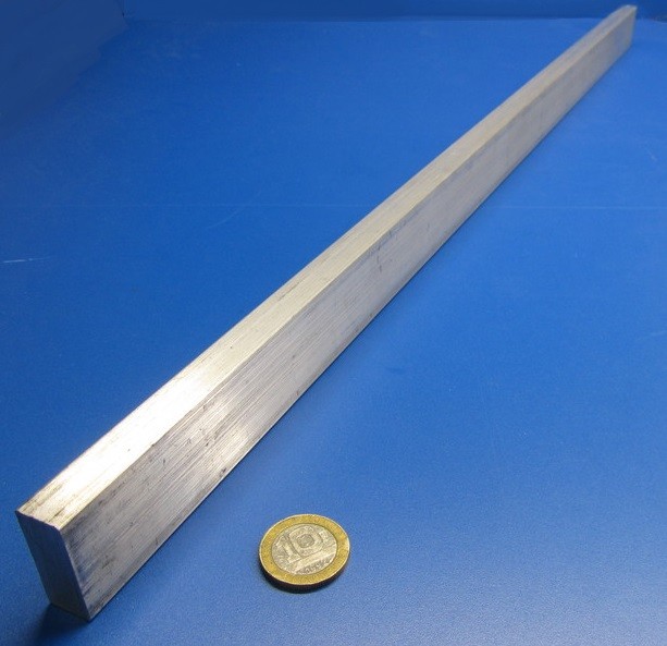 2024 T351 Aluminum Bar, 1/2″ (.500″) Thick x 1 1/4″ Wide x 24″ Length