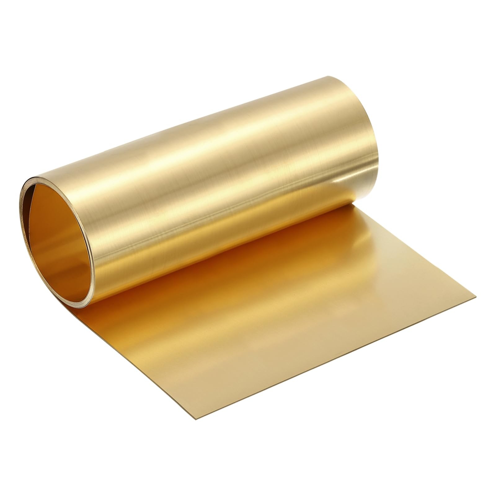 Gold Brass Sheet Foil Roll Metal Flashing Crafting Electrical 0.3x150x1000mm