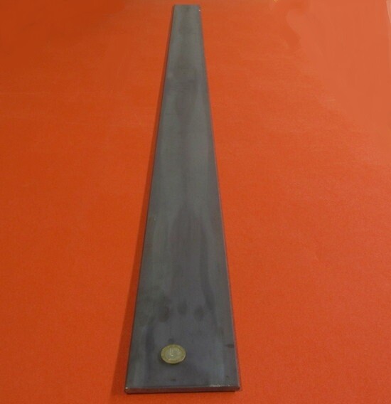 5160 Spring Steel (Knife, Blade) Bar .250″ (+/-.006″) Thick x 4″ Wide x 72″