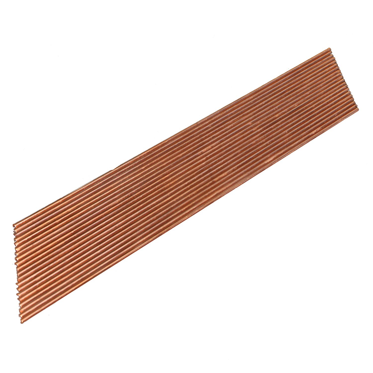 Copper Round Rod 20 PCS 1/8 Inch 3.25mm Lathe Bar Stock 305mm 12 Inch Pro