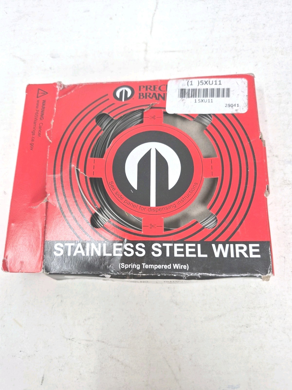 Precision Brand Stainless Steel-stainless Wire-9041 -Open Box