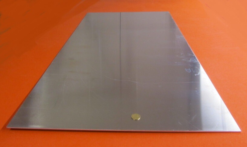 1100 Aluminum Sheet (1/2 Hard- H14) .125″ (1/8″) Thick x 24″ Wide x 48″