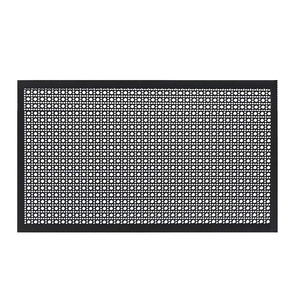 24 in. x 36 in. Lincane Aluminum Sheet in Black
