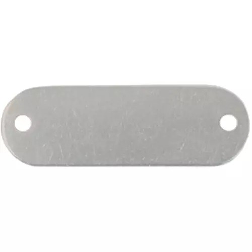 CH Hanson 41176 – Tag-3/4″x3-1/8″ Round Ends Aluminum 100pk