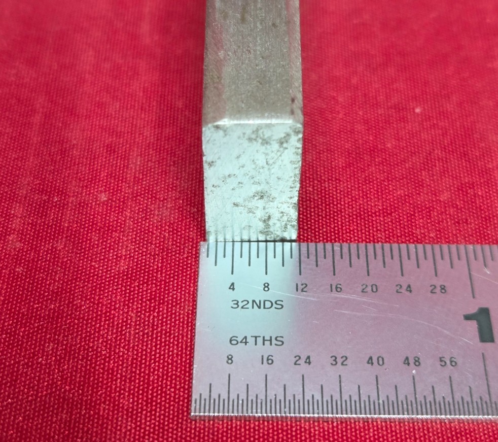 D2 Tool Steel Block Billet 5.075″ L x 0.69″ W x 0.35″ Thick – 5.5 Oz.