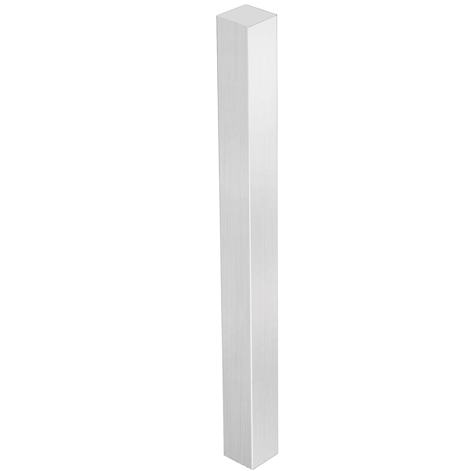 4 Pieces 1 x 1 Inch Square Aluminum Bar 12 Inches Long +0 inch/-.05 Inch, 6061 A