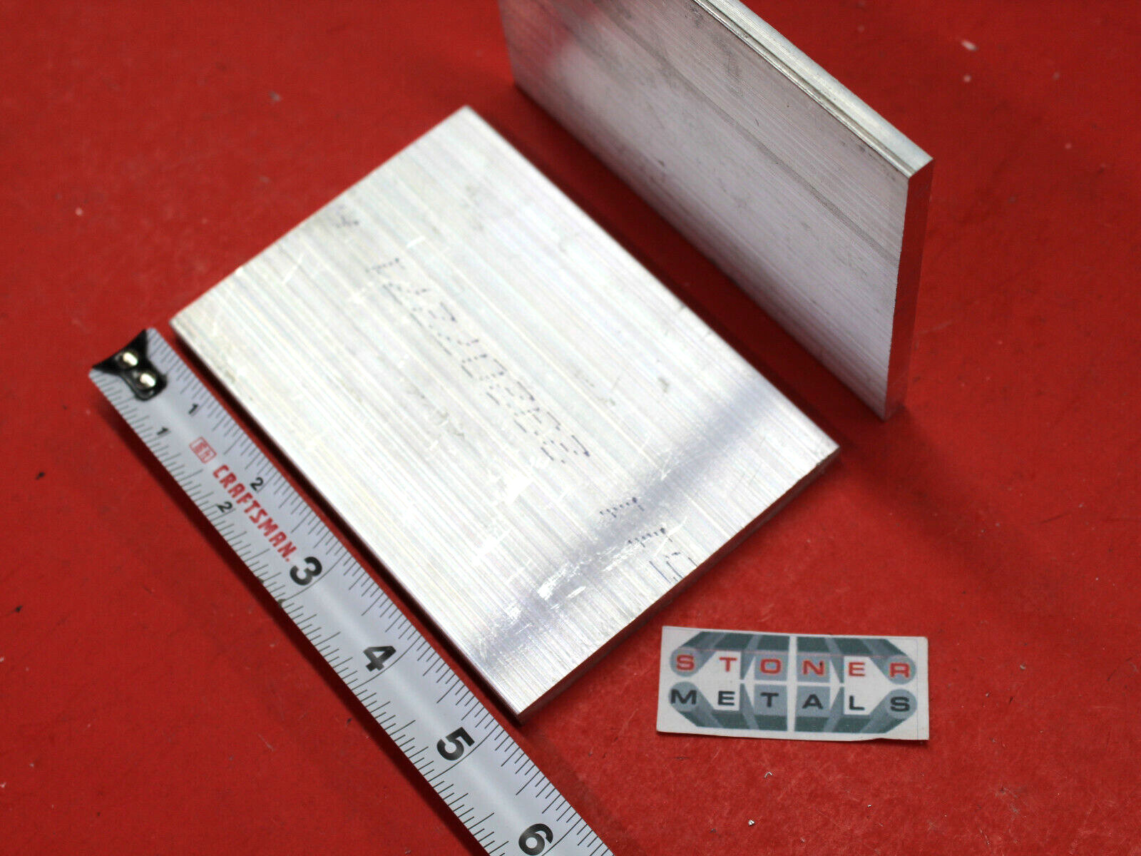 10 Pieces 1/4″x 3-1/2″ ALUMINUM 6061 FLAT BAR 5″ long T6511 New Mill Stock New