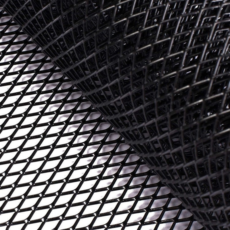 40×13″ Universal Car Grille Mesh Aluminum Rhombic Front Kidney Net Insert Bumper