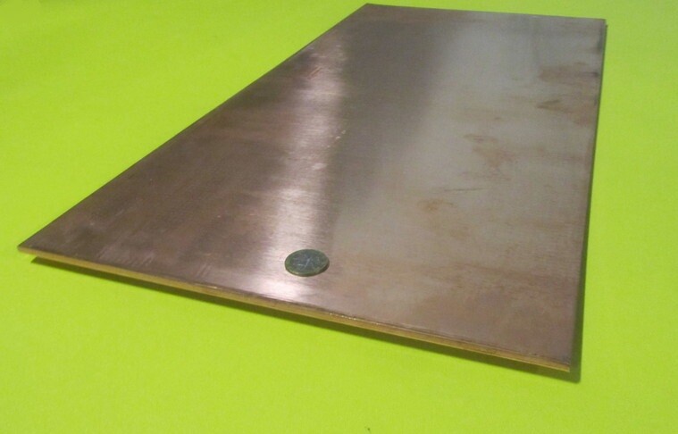 110 Copper Sheet Soft Annealed .187″ Thick x 12.0″ Wide x 24.0″ Length