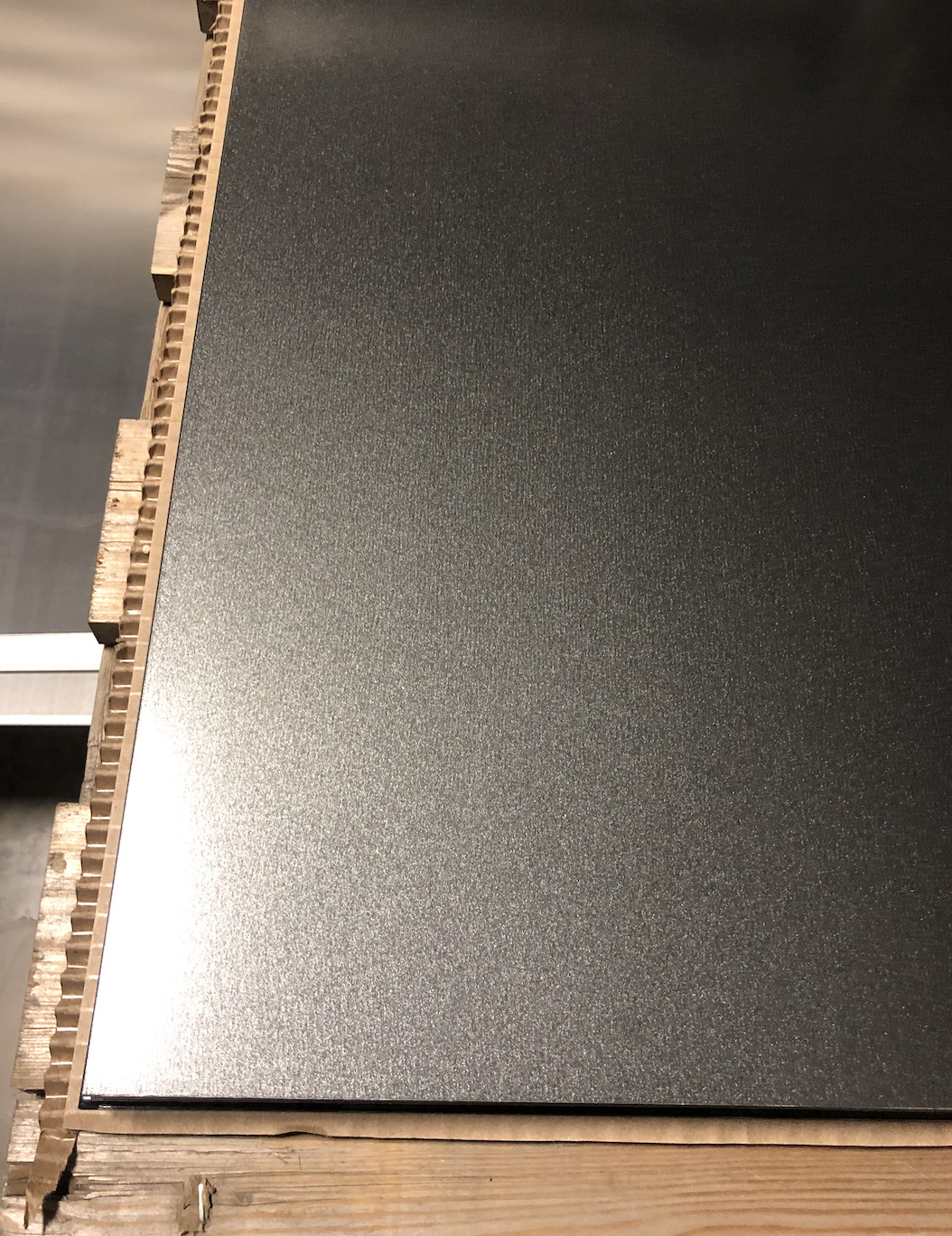 24″ x 96″ Charcoal Grey Aluminum Flat Sheet .030″ Thick, Painted
