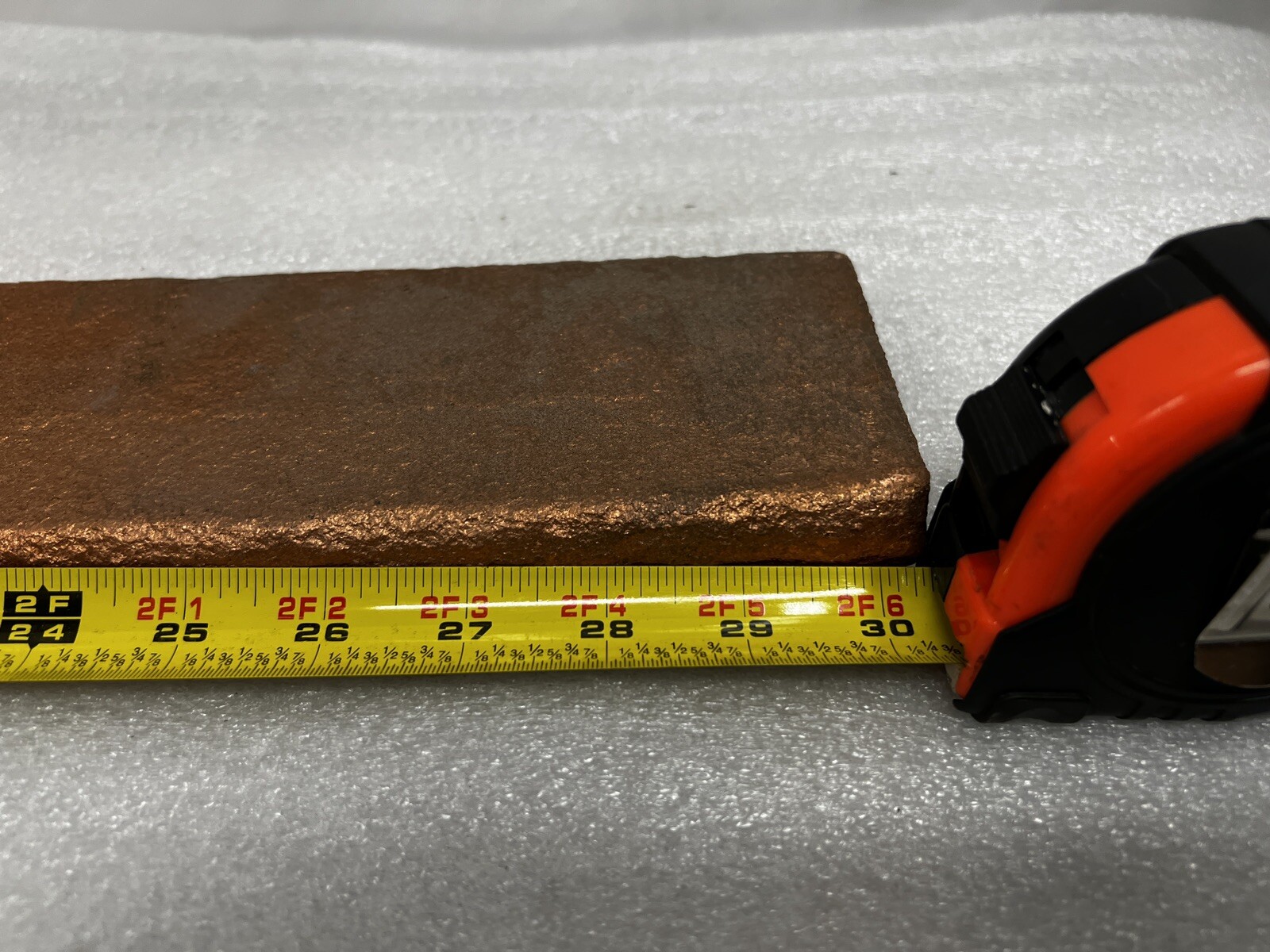 Pure Copper Anode min. 99.99 Approx. 3/4″thick x 3-1/2″ wide x 30″ long