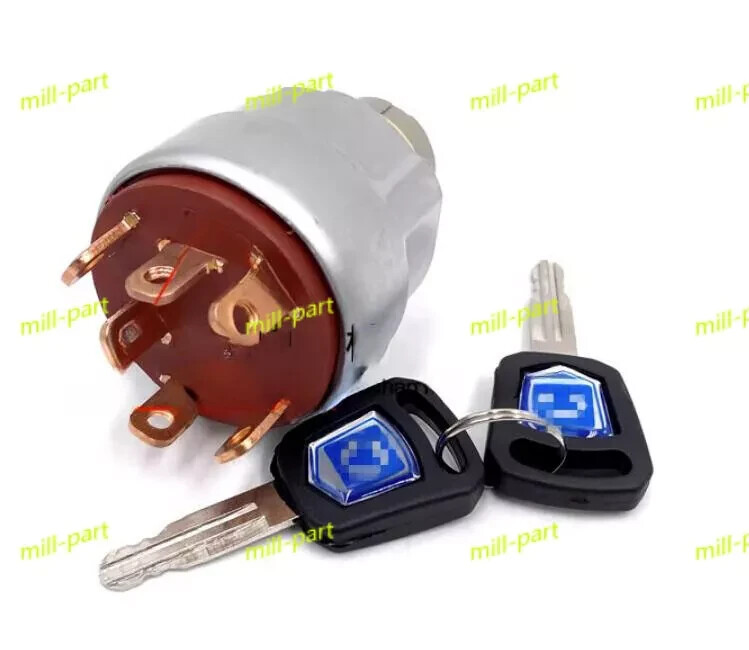 1X FOR XE17/60DA/75/135/200/215/235DK Ignition Switch Start Lock XCMG Excavator
