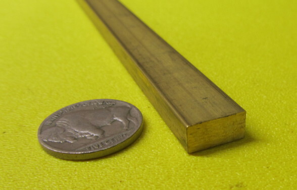 360 Brass Flat Bar 5/16″ Thick x 1/2″ Wide x 72.0″ Length