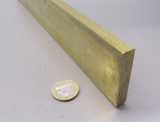 360 Brass Flat Bar 3/8″ Thick x 2.0″ Wide x 24.0″ Length