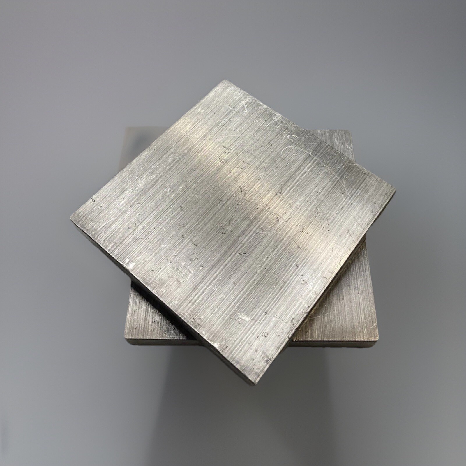 .500 1/2” Aluminum 4”x 4” Metal Blank 6061 Aluminum Solid Stock Machining 2 Pcs
