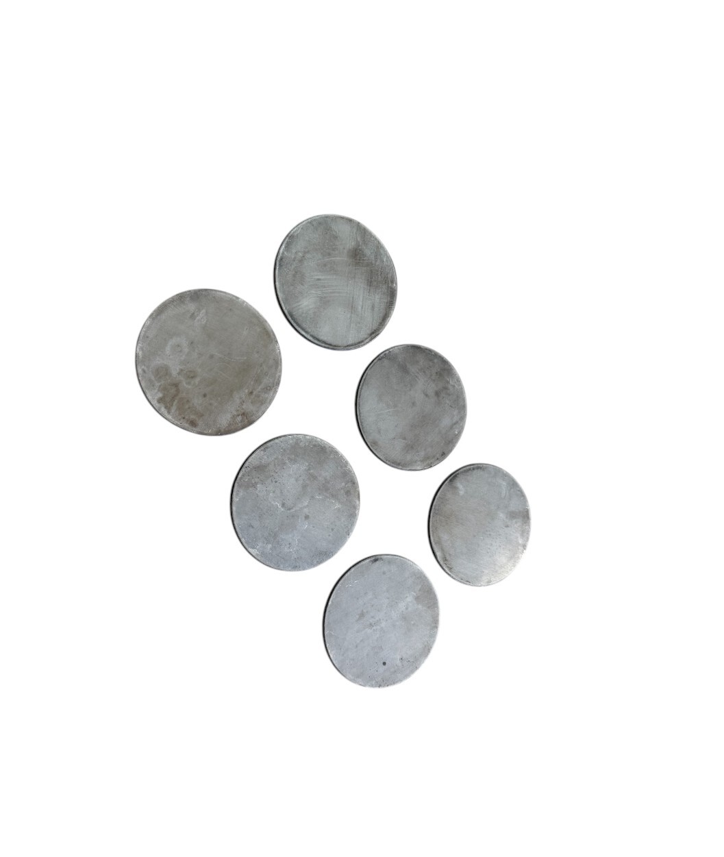 1/8″ COLD ROLLED STEEL ROUND CIRCLE DISC 4″ diameter (6 pack) 11 guage
