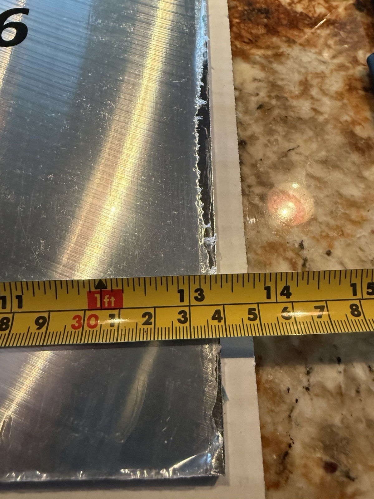 MIC- 6 ARCONIC CAST TOOLING ALUMINUM PLATE 1pc. x 0.50″ x 13 1/4″ x 17 1/2″