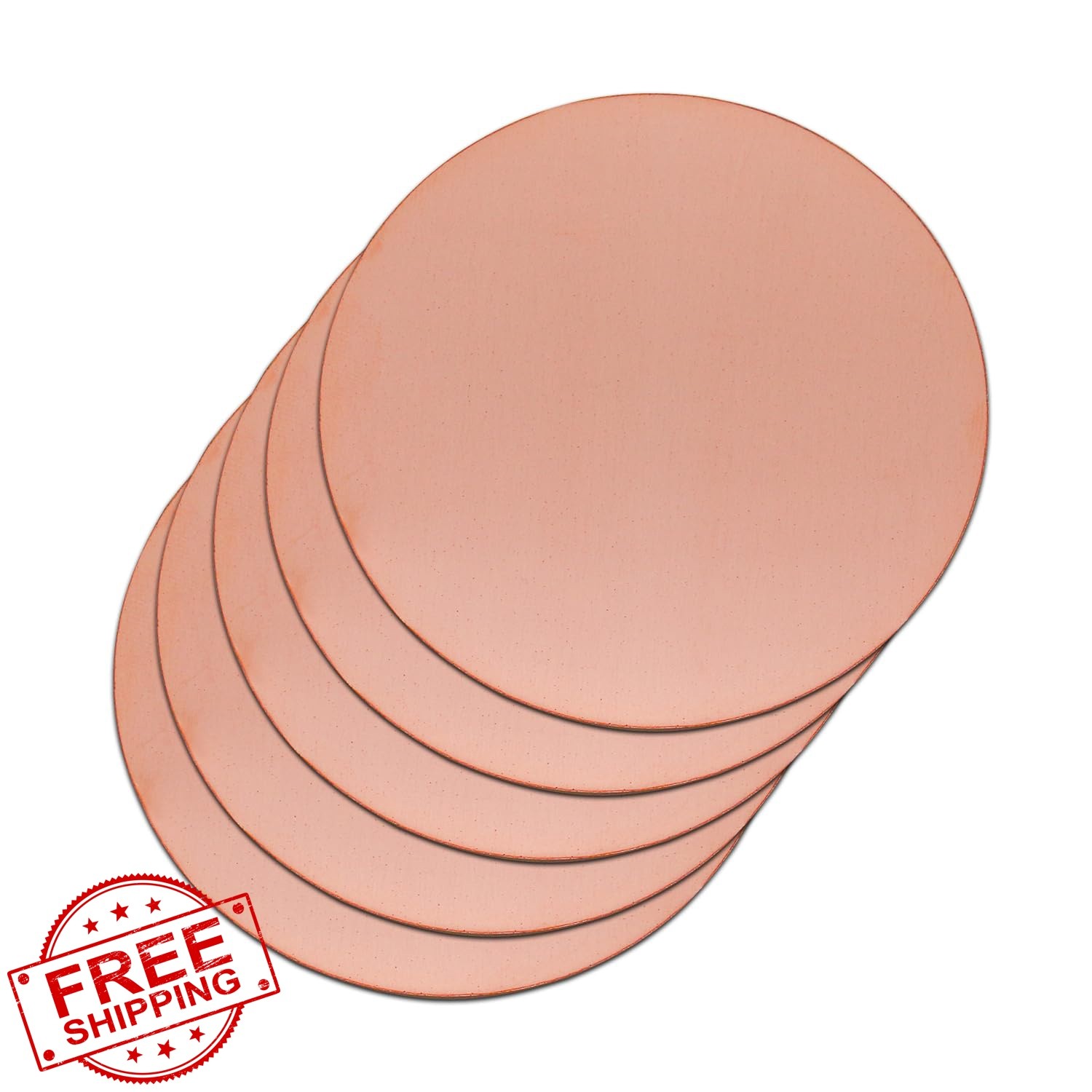 Uxney 3″ 12Ga Copper Disc 2mm Thick