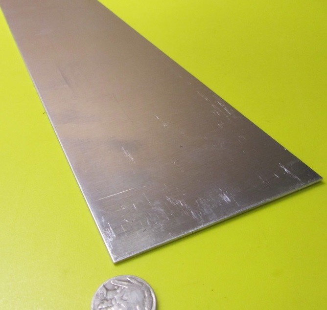 1100 Aluminum Bar Softened (O) .063″ (1/16″) Thick x 4.0″ Wide x 24″ Long