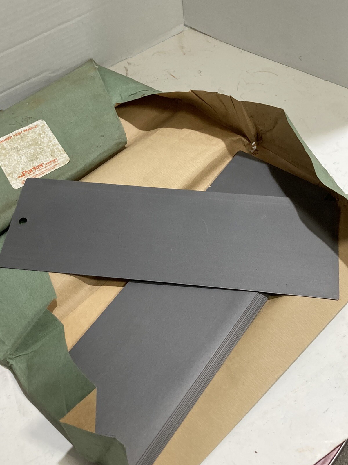 4” X 12” 24 GAUGE STEEL SHEET COLD ROLLED 12 Count BONDERITE TREATED AUTOBODY