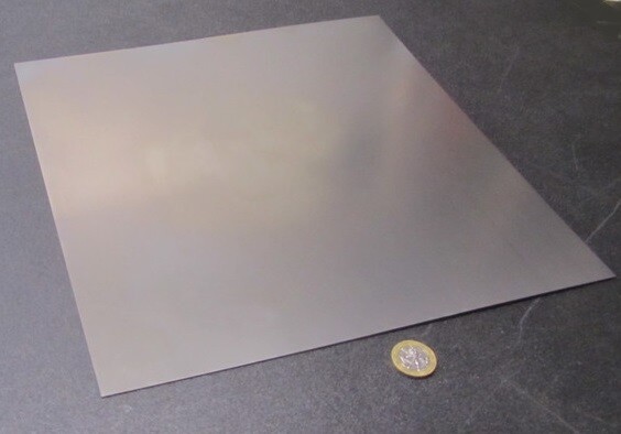 301 Stainless Steel Sheet Shim, .003″ (+/-.0003″) x 12.0″ Width x 12″ Length
