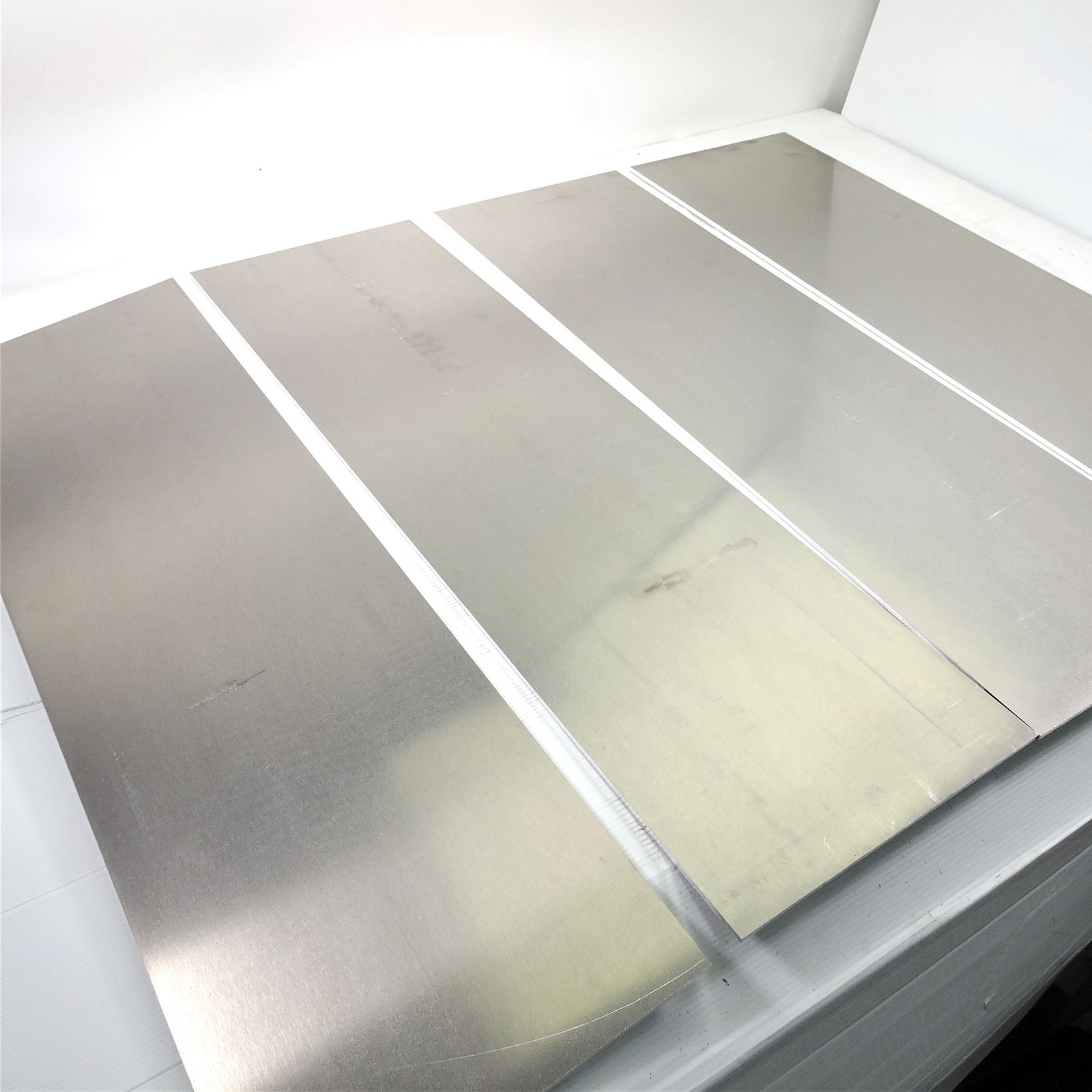 .25″ thick 1/4 Aluminum 6061 PLATE 7.875″ x 30″ Long QTY 4 sku 186890