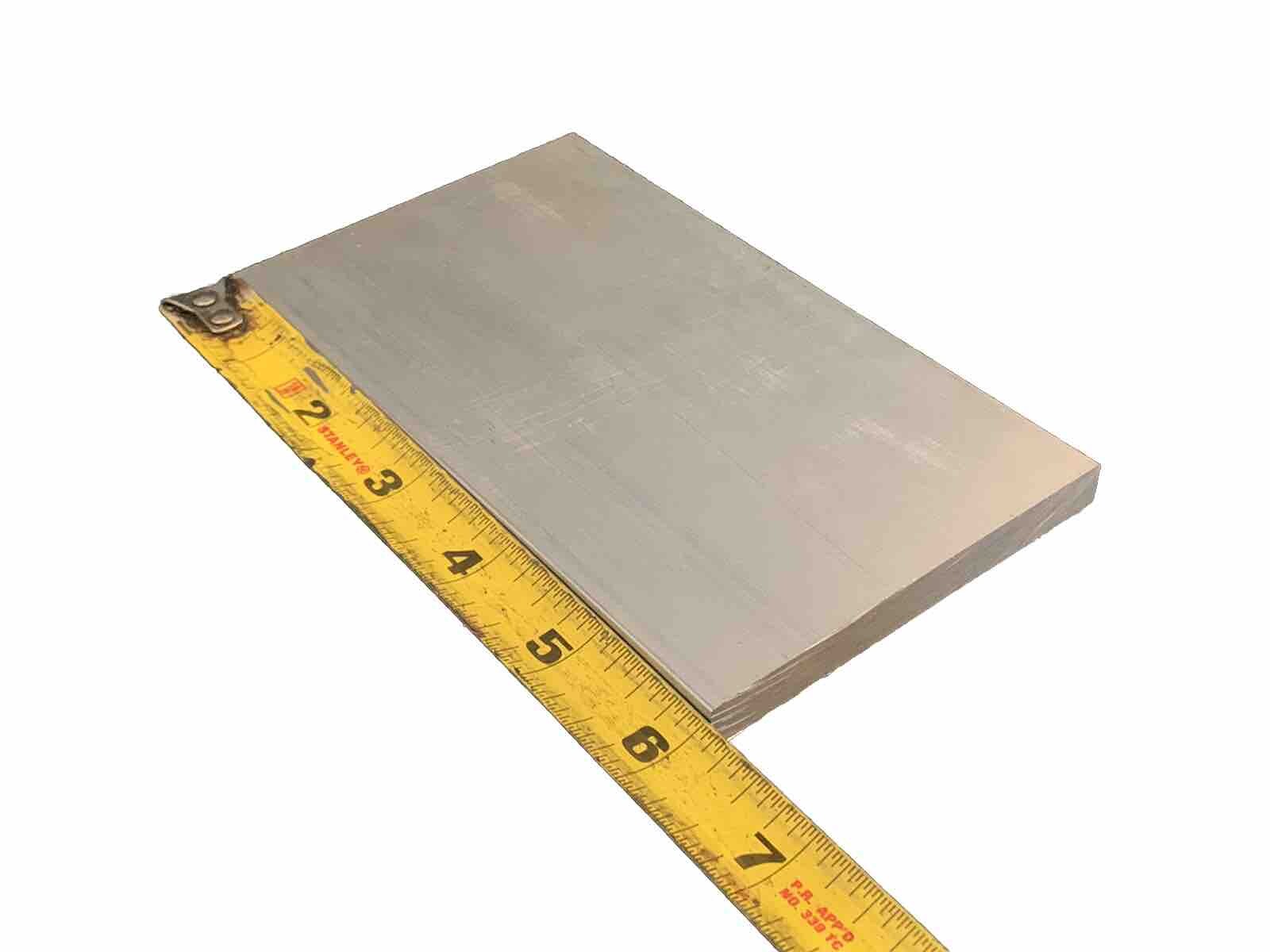 3/8″ x 3-1/2″ x 6″ Long 6061 Aluminum Flat Bar Stock Solid T6511