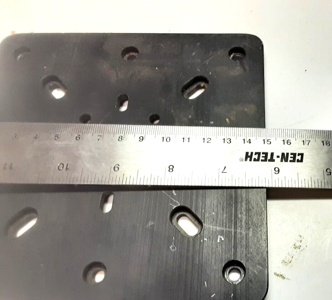 Aluminum Extrusion Adjustable Adapter Mounting Plate 150 x 150mm with T bolts
