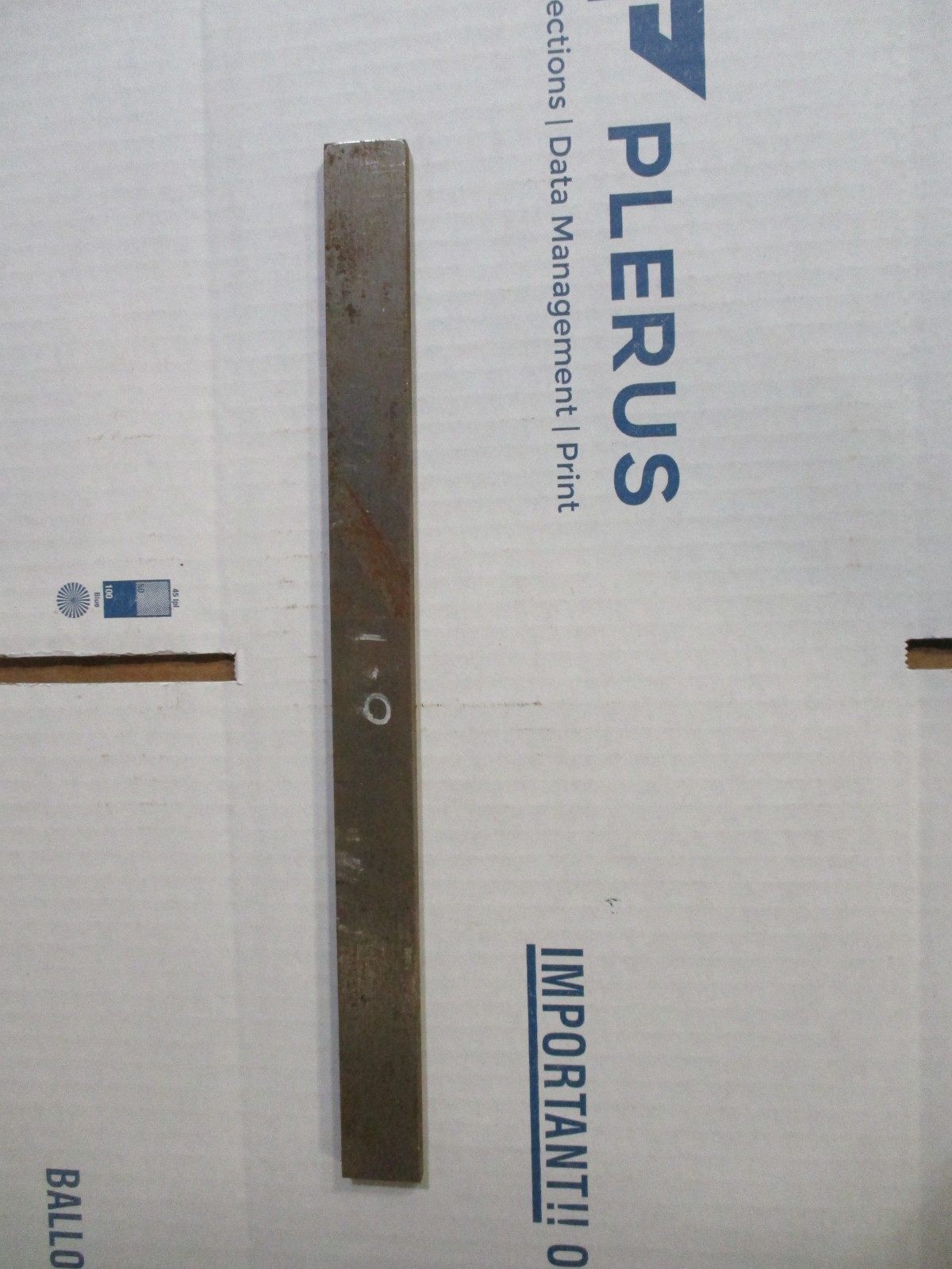 O-1 Tool Steel Flat Stock Close to 1/4″ x 1″ x 13″