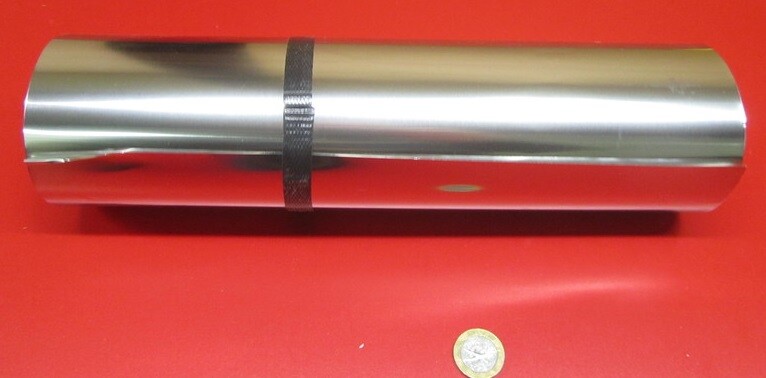 316 Stainless Steel Sheet Soft .004″ Thick x 12.0″ Width x 100.0″ Length
