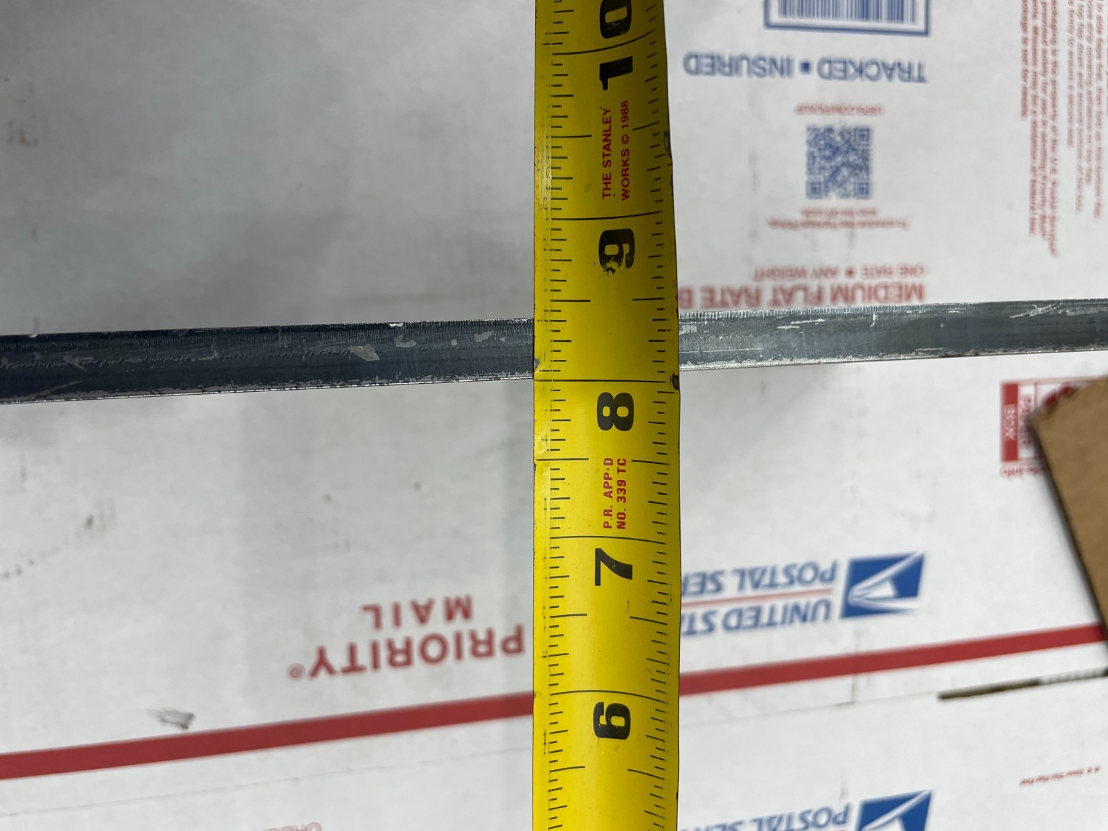 3/8 x 5-3/4 x 12 inch steel plate 5-3/4” x 12” A36 Hot Roll Flat .375″ Thick