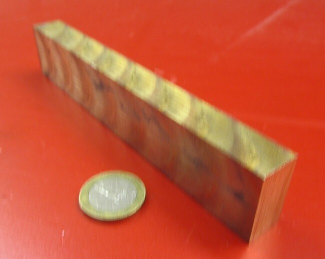 954 Bronze Oversize Flat Bar 1/2″ Thick x 1.0″ Wide x 6.0″ Length