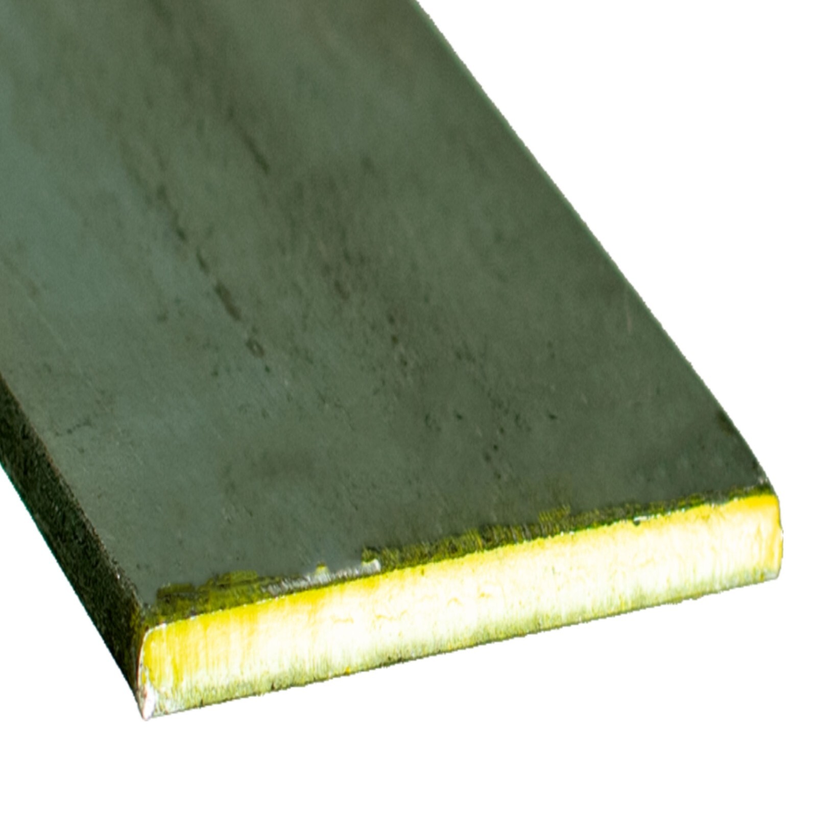 Solid Flat Bar Steel Plate – Hot Rolled Plain Metal Stock – 1/8” X 1/2” X 2FT