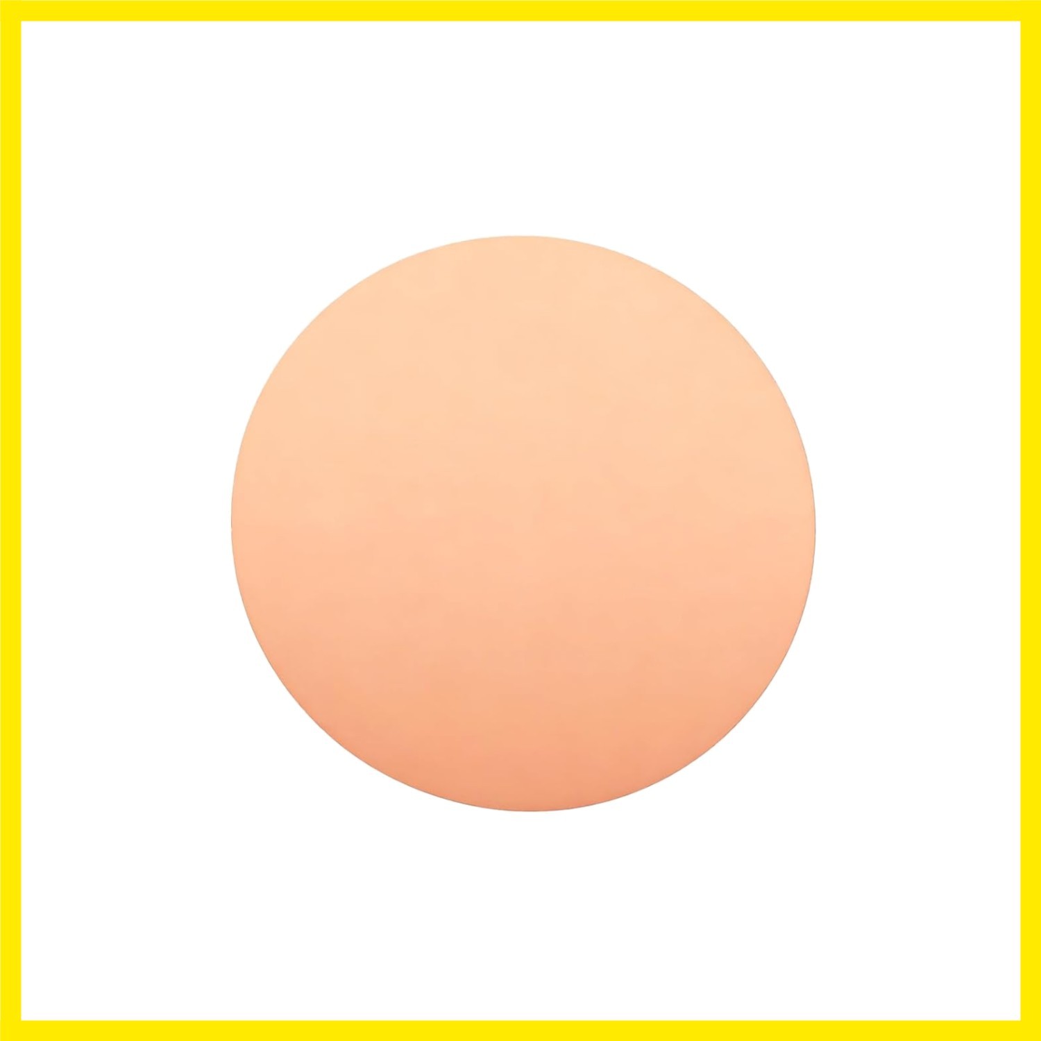 1 Pcs 99.9% Pure Round Copper Sheet Metal, Diameter 4”, 0.6mm Thickness for …