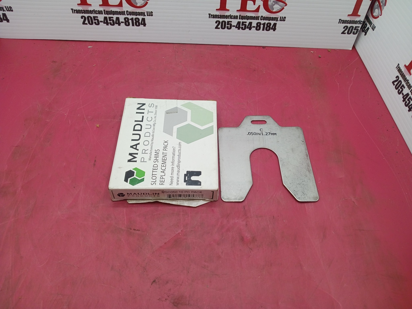 Maudlin, Pack of 10 Shims, MSC050
