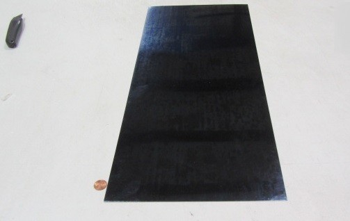 1095 Hard Blue Tempered Spring Steel Shim .035″ x 12.375″ x 24″ Length