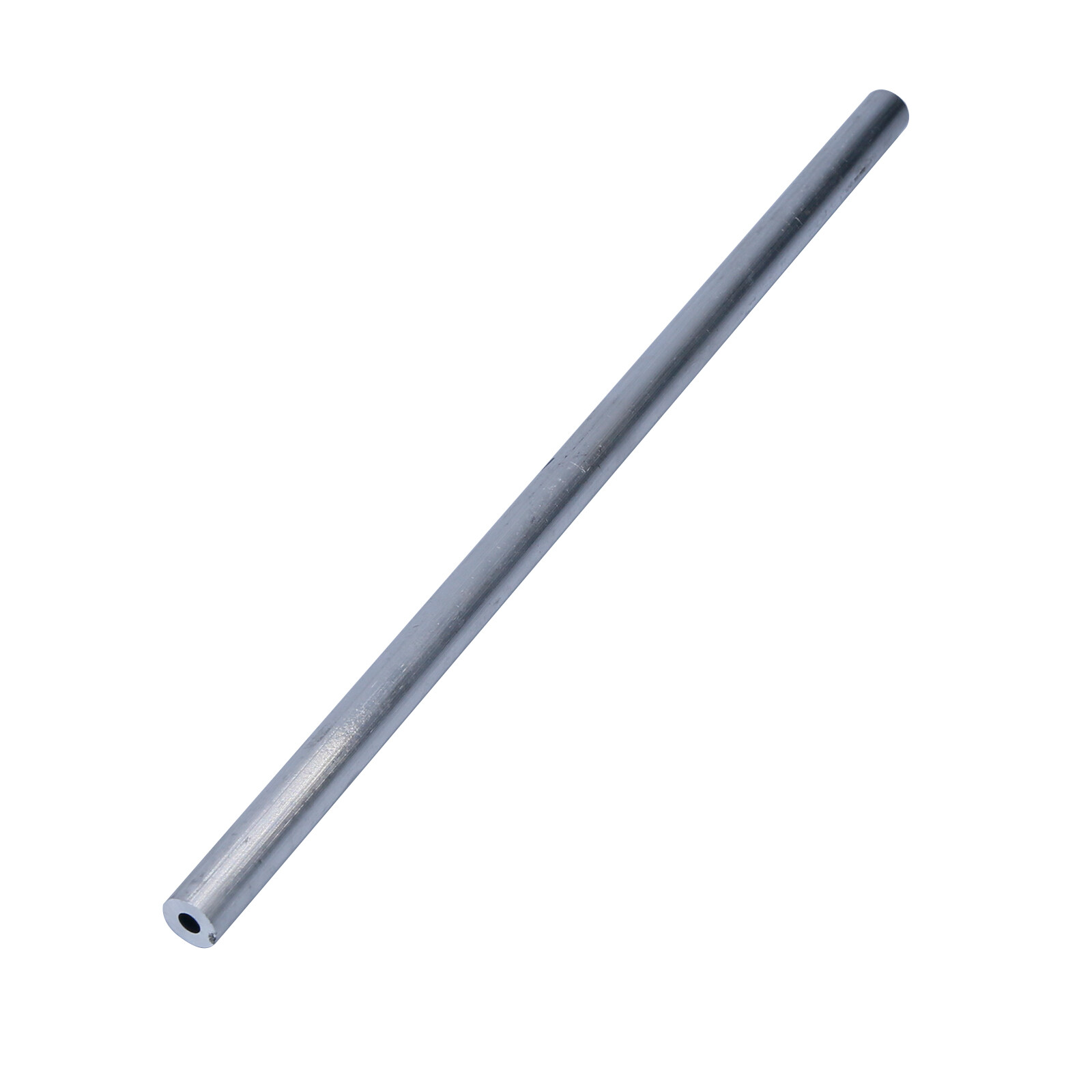 2x T6061 Aluminum Rod Stick Hollow Material Length 300mm Width 12mm Hole 5mm USA