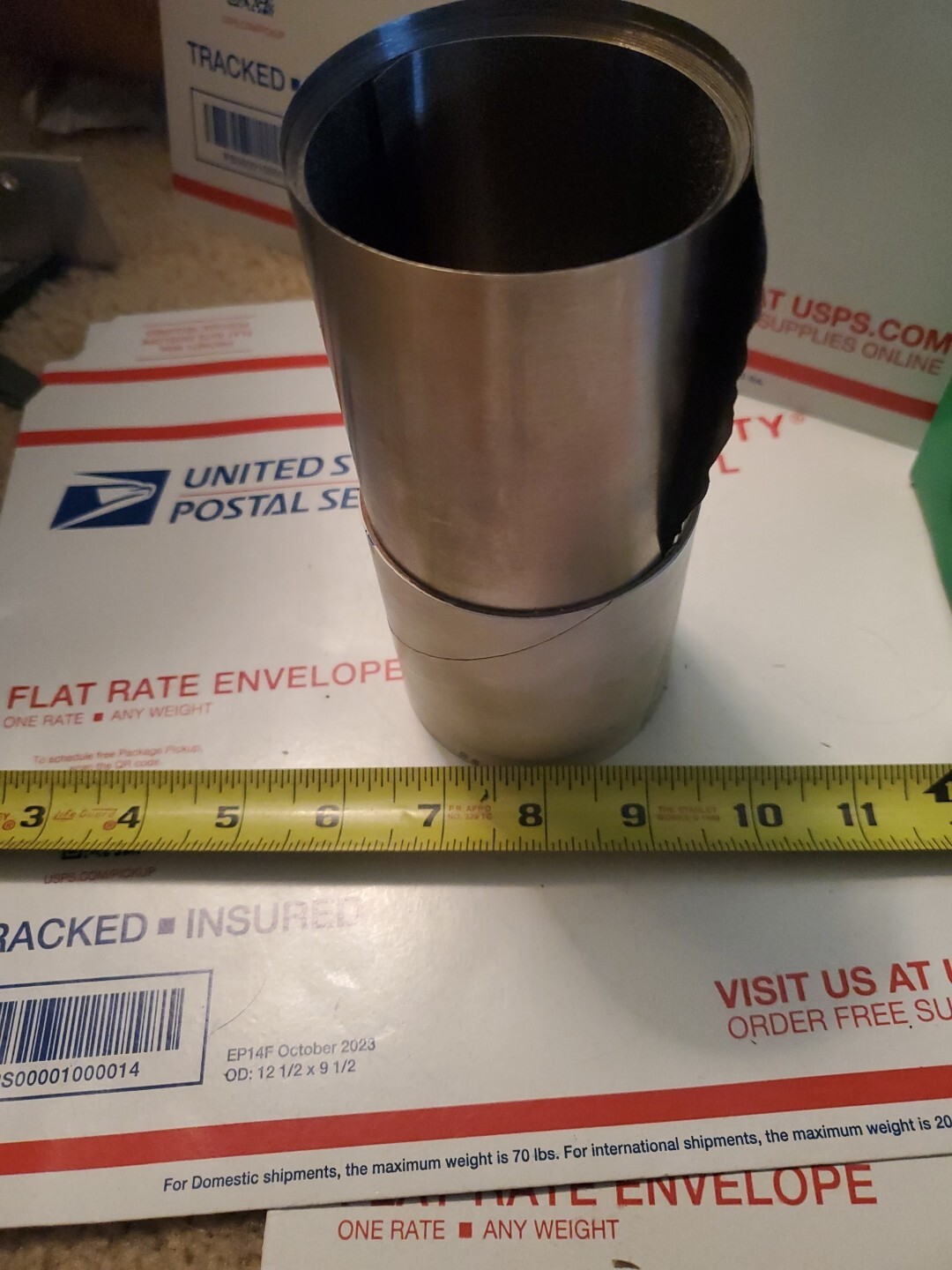 PRECISION BRAND .005” Thick – Steel Shim Stock 6” X 180” 1XRoll READ DESC.S3