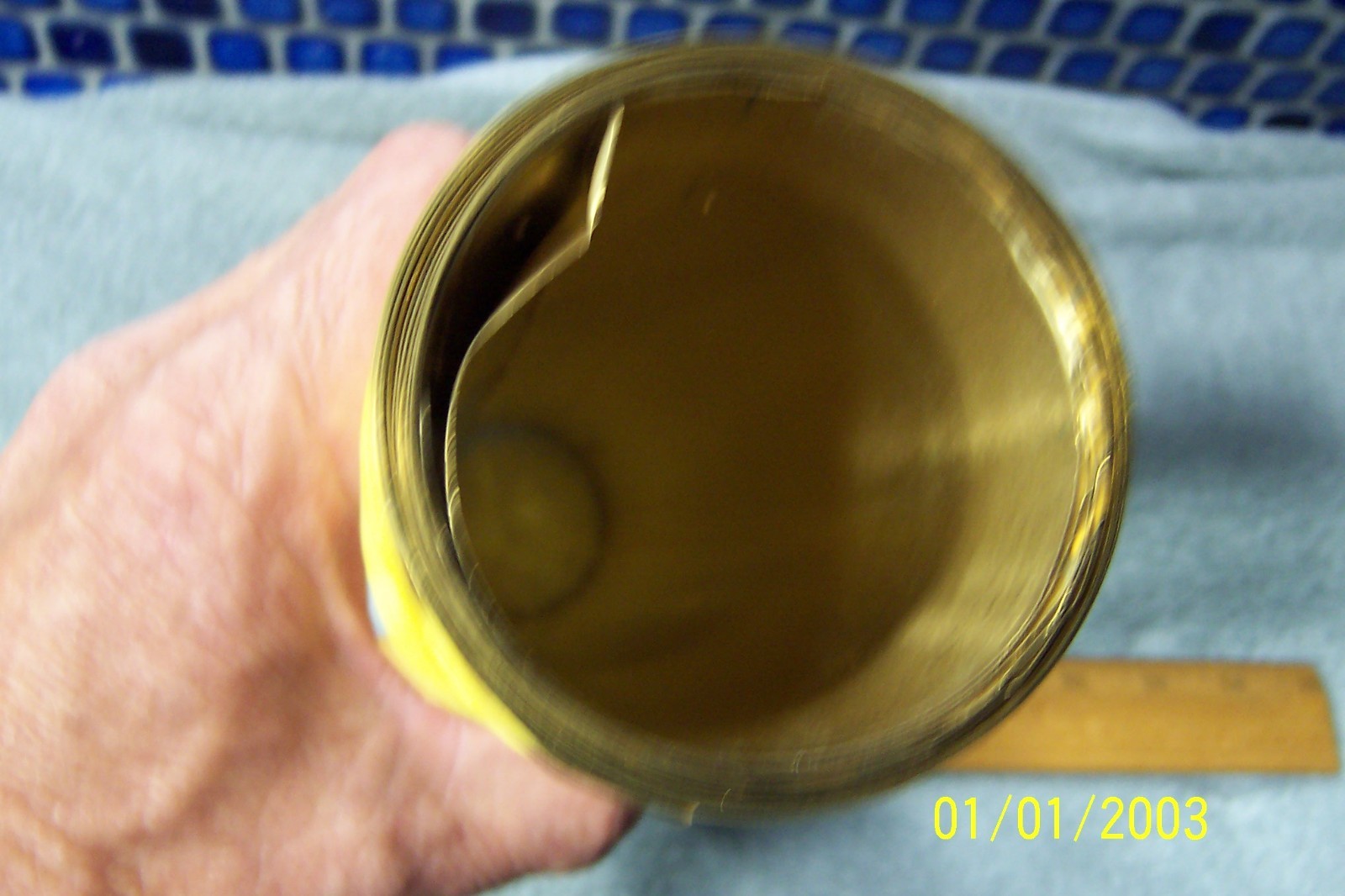 Brass shim stock-12″ x 120″ (1’x10′) 2.26 lb. 0.15mm-1/128″-0.65″