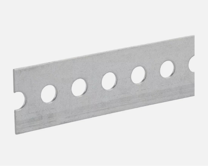 1-3/8 In. X 3 Ft. – 16 Gauge Thick Zinc Plated Slotted Steel Flat Bar Bracing