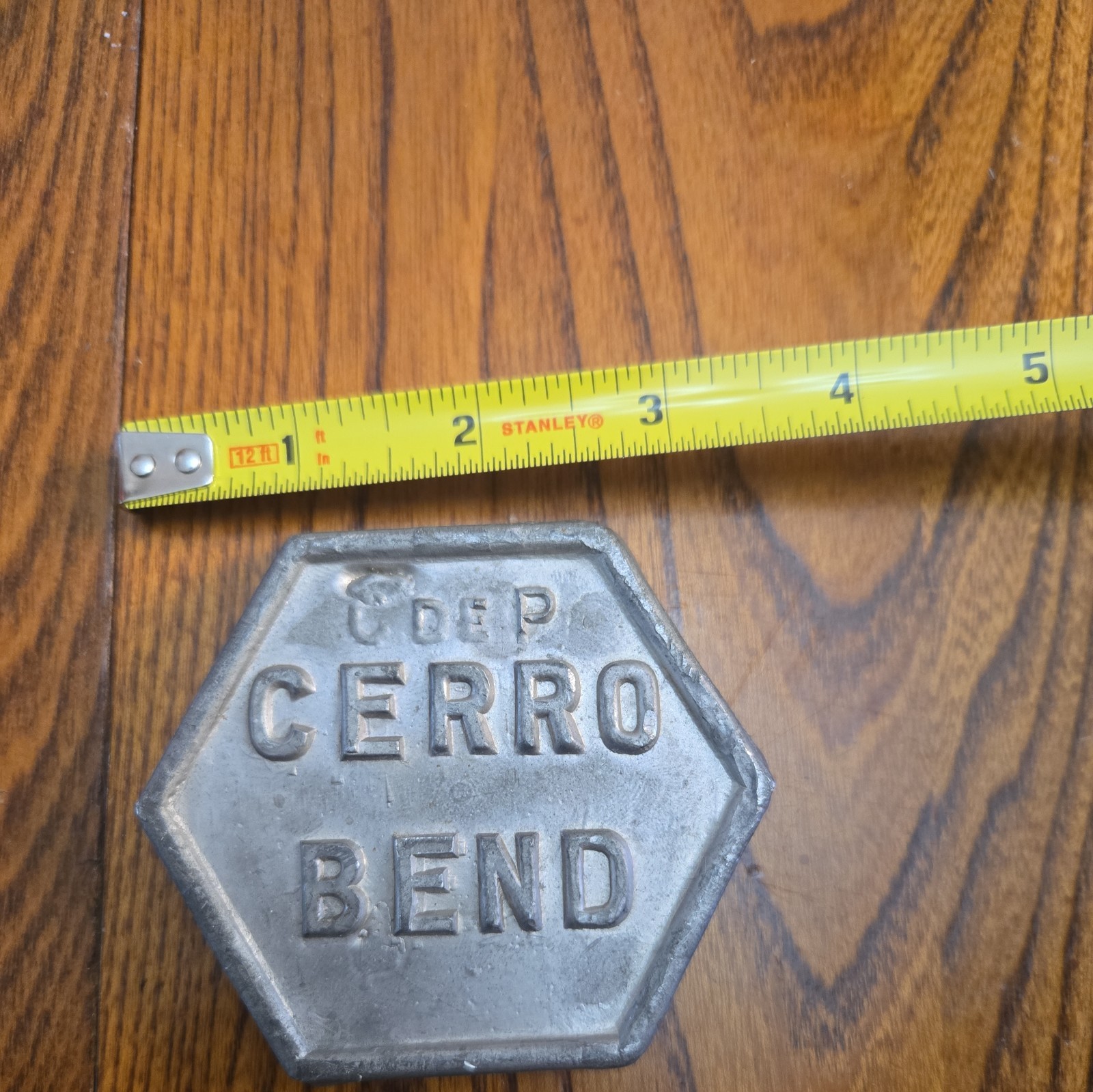 1 Lb. 10.5 oz. Cerro Bend 158 Fixturing Alloy Low Melting (K26JJ)